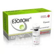 Езолонг порошок для розчину для ін'єкцій або інфузій 40 мг флакон №10