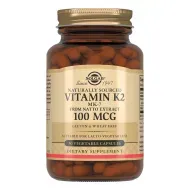 Solgar Натуральний вітамін К2 (менахінон 7) капсули 100 мкг №50