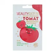 Маска Beauty Derm косметична томат відбілювання 15 мл