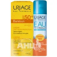 Набір Uriage Bariesun сонцезахисний крем SPF50 + 50 мл + термальна вода 50 мл
