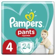 Підгузки-трусики Pampers Pants 4 Maxi (9-15кг) №24