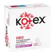 Прокладки щоденні Kotex Super Deo №52