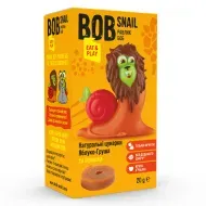 Конфеты фруктовые Bob Snail без сахара яблоко груша 20 г + игрушка