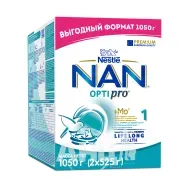 Сухая молочная смесь Nestle NAN 1 Optipro 1050 г
