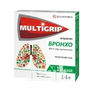 Мультигрип бронхо порошок  для орального раствора 600 мг саше 3 г №10