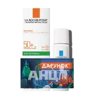 Солнцезащитный крем-гель для лица La Roche Posay Anthelios XL матирующий для чувствительной кожи SPF 50+ 50 мл + подарок