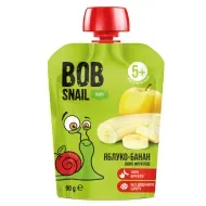 Пюре фруктовое Bob Snail Pouch яблоко банан 90 г