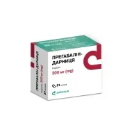 Прегабалін-Д 300 мг капсули №21