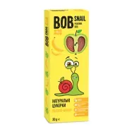 Цукерки фруктові Bob Snail без цукру яблуко банан 30 г