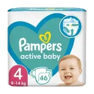 Підгузки Pampers Active Baby Maxi 4 (9-14кг) №46