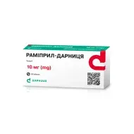 Раміприл-Дарниця таблетки 10 мг №30