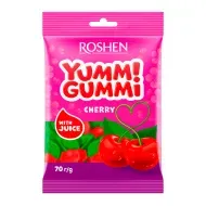 Конфеты Roshen Yummi Gummi Cherry желейные 70 г