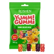 Цукерки желейні Roshen Yummi Gummi Mini Bear Mix 70 г