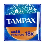 Тампони Tampax Super Plus з аплікатором №18