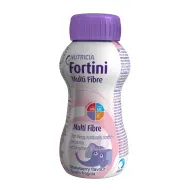 Энтеральное питание Фортини Fortini Мульти Файбер с пищевыми волокнами со вкусом клубники 200 мл для детей от 1 года