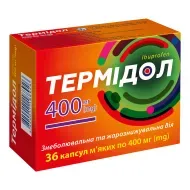 Термідол капсули 400 мг блістер №36