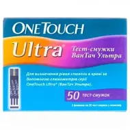 Тест-полоски One Touch Ultra №50