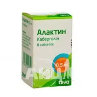 Алактин таблетки 0,5 мг №8