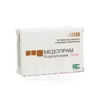 Медопрам таблетки покрытые пленочной оболочкой 10 мг блистер №30