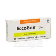 Эссобел таблетки покрытые оболочкой 10 мг №28
