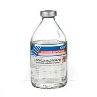 Глюкоза-Новофарм розчин для інфузій 5% пляшка 200 мл