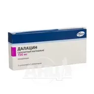Далацин суппозитории вагинальные 100 мг №3
