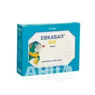 Евкабал 600 саше порошок для орального розчину 600 мг саше 3 г №10