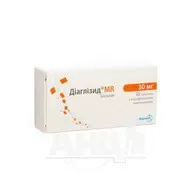 Діаглізид MR таблетки з модифікованим вивільненням 30 мг №30