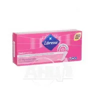 Прокладки жіночі гігієнічні Libresse Daily Fresh plus multistyle №20