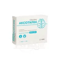 Аксотилин раствор для инъекций 1000 мг/4 мл ампула 4 мл №10