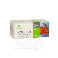 Хитозан с витаминами таблетки 0,25 г №80