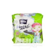 Прокладки гігієнічні Bella for Teens Ultra Relax Extra Soft deo Green tea №10