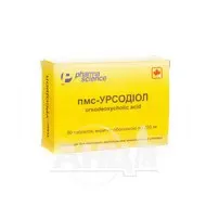Пмс-урсодиол таблетки покрытые оболочкой 250 мг флакон №50