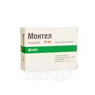 Монтел таблетки жевательные 4 мг блистер №28