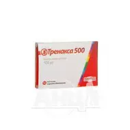 Тренакса 500 таблетки покрытые оболочкой 500 мг №12