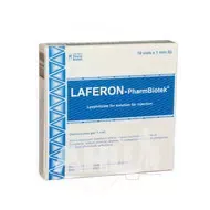 Лаферон-Фармбиотек лиофилизированный порошок для раствора для инъекций 1000000 МЕ флакон №10