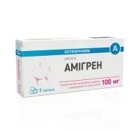 Амигрен капсулы 100 мг №1
