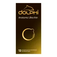Презервативы Dolphi анатомические сверхтонкие №12