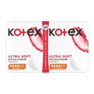 Прокладки женские гигиенические Kotex Ultra Normal Soft №20