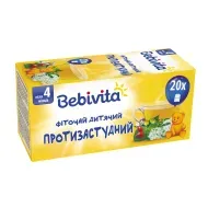 Детский фиточай Bebivita противопростудный пакетик №20