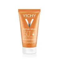 Солнцезащитный крем Vichy Капиталь Солей SPF50+ для нормальной и сухой чувствительной кожи лица 50 мл
