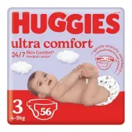 Подгузники Huggies Ultra Comfort 3 (5-9 кг) №56