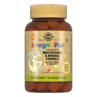 Solgar Кангавітес з мультивітамінами та мінералами зі смаком тропічних фруктів таблетки №60