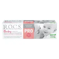 Зубная паста R.O.C.S. детская pro baby минеральная защита и нежный уход 45 г