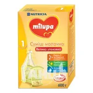 Суміш молочна Milupa 1 з 0 до 6 місяців 600 г