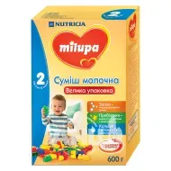 Суміш молочна Milupa 2 з 6 до 12 місяців 600 г