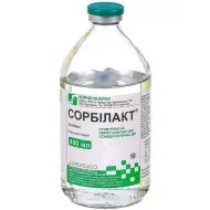 Сорбілакт розчин для інфузій пляшка скляна 400 мл №1