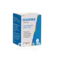 Езорма порошок для розчину для ін'єкцій або інфузій 40 мг флакон №1