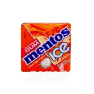 Жевательная резинка Mentos Ice апельсин мята 12,9 г