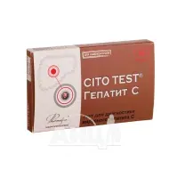 Cito test hcv тест-система для виявлення вірусу гепатиту c №1